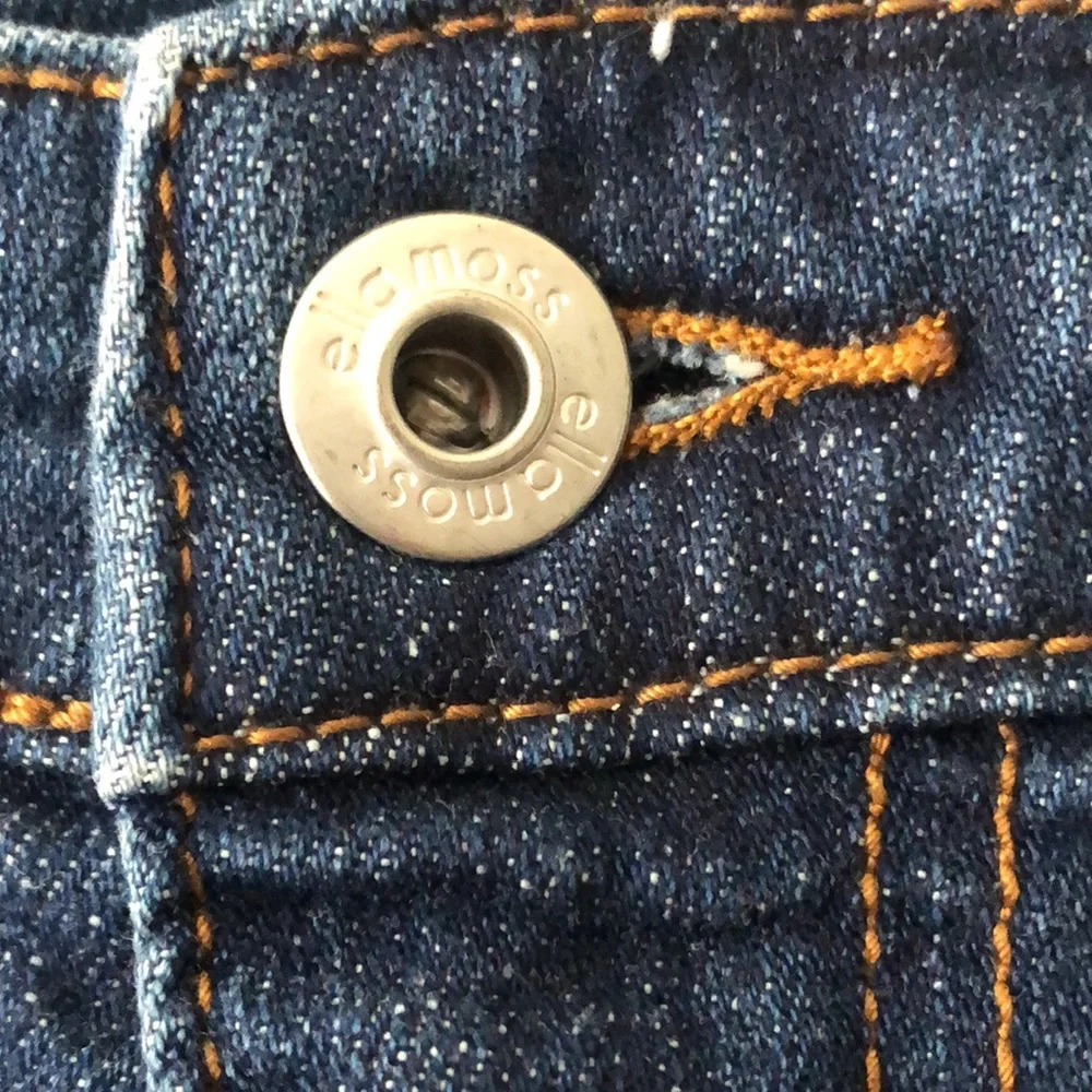 Ella Moss Blue High Waist Straight Jeans size 14 - Picture 5 of 10